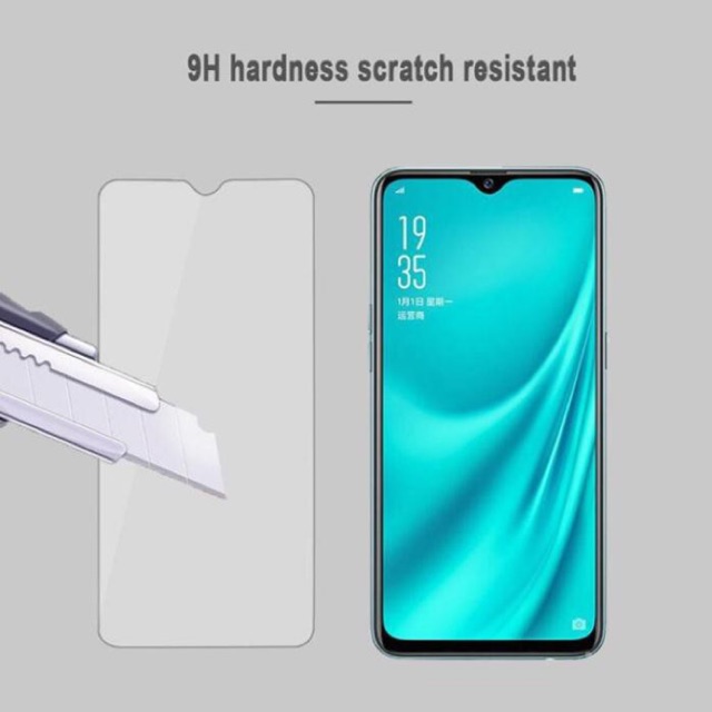 Kính cường lực oppo A5S A1K A7 A9 A5 A31 A91 RENO 2 2F K3 R17PRO kính trong
