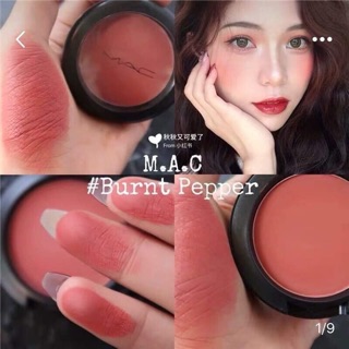 M.A.C - Phấn Má Powder Blush Màu Burnt Pepper / Melba
