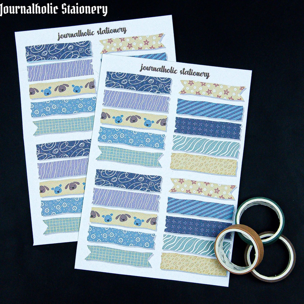 Sticker Washi Trang Trí Sổ Tay Bullet Journal - Top Loader - Journalholic Stationery