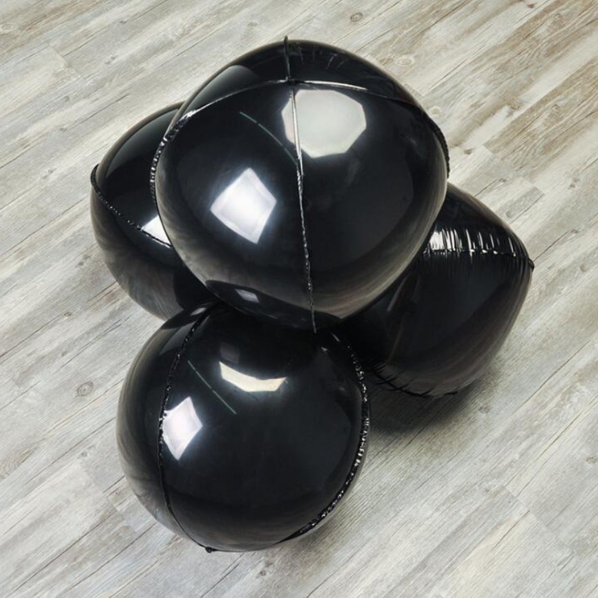Bong bóng tráng nhôm 4D 10 inch/ 22 inch trang trí tiệc sinh nhật
