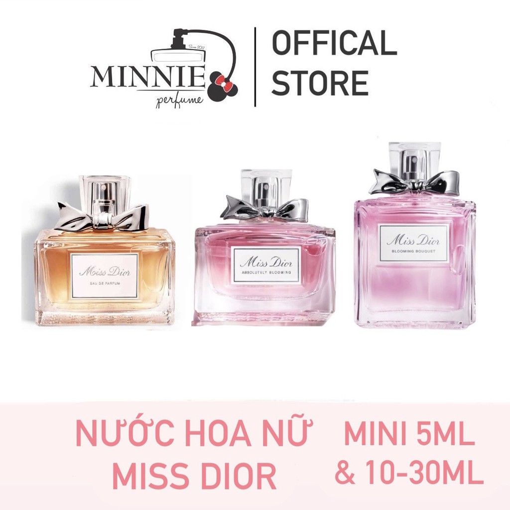 Nước Hoa Mini Nữ Miss Dior Blooming Bouquet