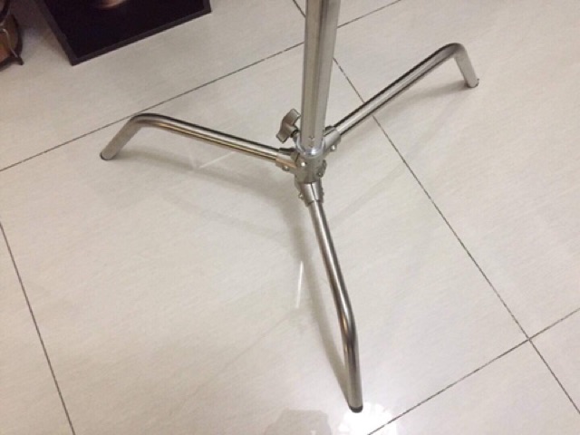 Chân đèn Light Stand C inox cao cấp 338 cm chịu tải 20kg