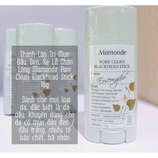 Thanh Lăn mụn đầu đen Mamonde