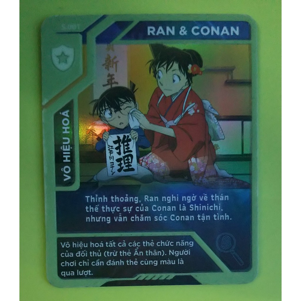 Thẻ Conan Toonies : Thẻ đặc biệt