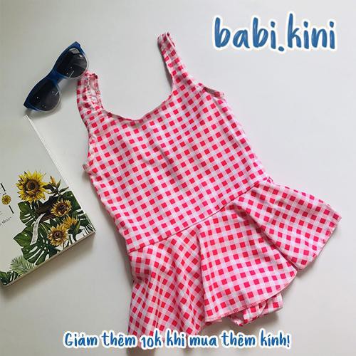 Bikini bé gái 1 mảnh CARO ĐỦ SIZE siêu yêu