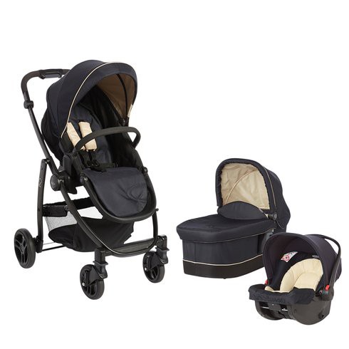 Xe đẩy trẻ em Travel System Graco Veo Trio Navy Sand