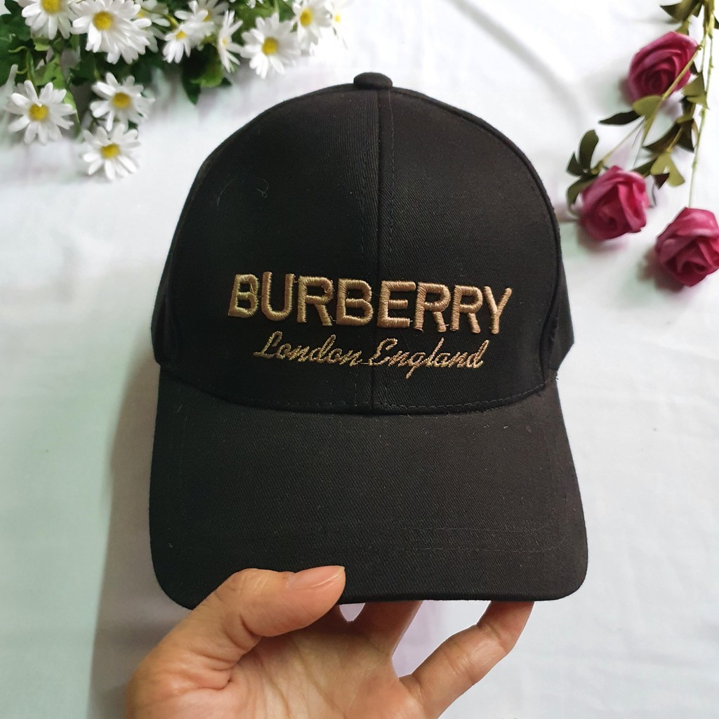 MŨ NÓN LƯỠI TRAI - NÓN KẾT BURBERRY THỜI TRANG