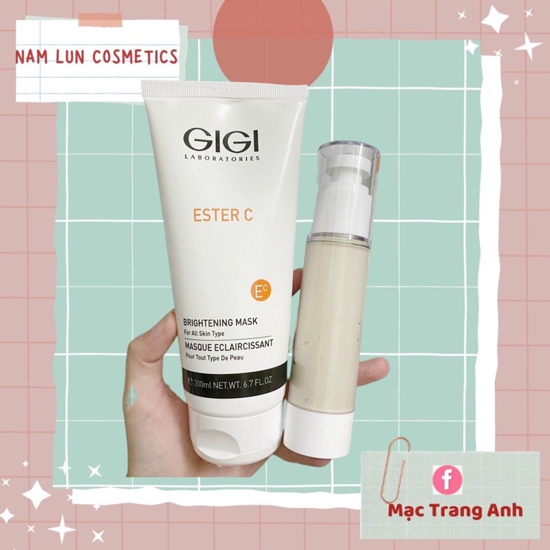 Mặt nạ sáng da Gigi Ester C Brightening Mask