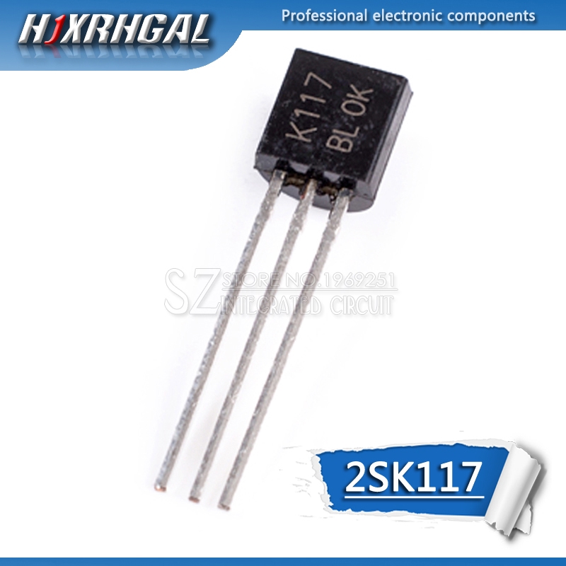 10 Tranzito ba cực 2SK117 TO-92 K117 TO92