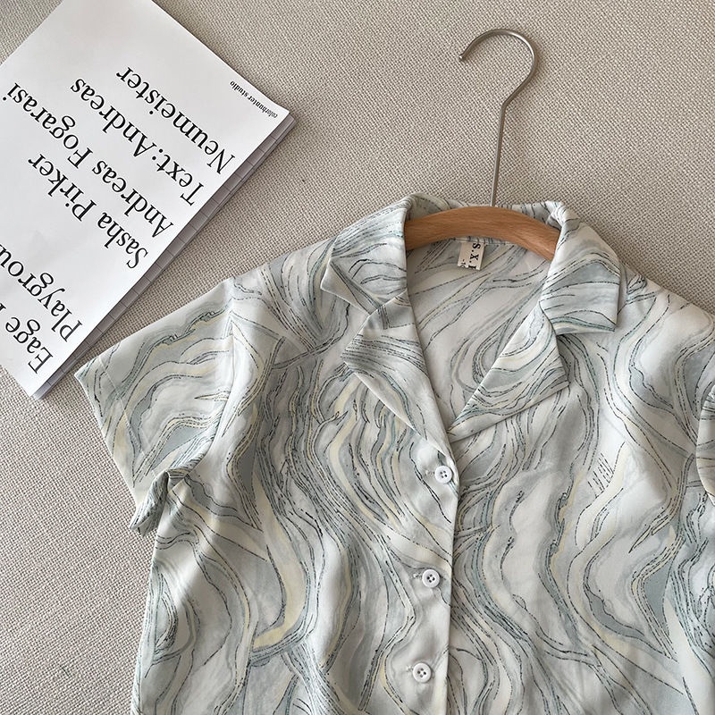 Áo Sơ Mi Ngắn Tay Phong Cách Preppy Nhật Bản Thời Trang Mùa Hè Cho Bé Trai