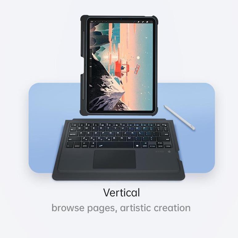 Bao da bàn phím Bluetooth Benks cho iPad Pro 11.0 inch 2018/2020/2021/Air 3/4/10.9/10.5/10.2/Gen 7/8/9 Keyboard case