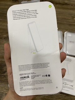Ốp iphone Apple clear case  11 Pro chính hãng 99%