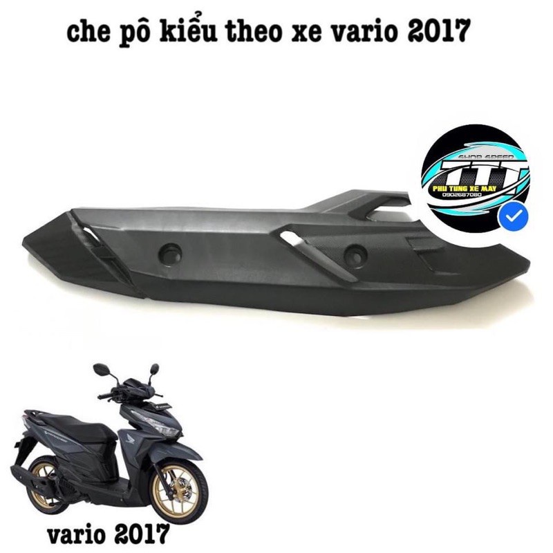 Pô tăng V2 ( bô giã zin ) OPBR FROM THAILANK click125 vario pcx150 ab125 ( cổ inox304 &amp; tặng tiêu cnc + ỐP CHE BÔ))