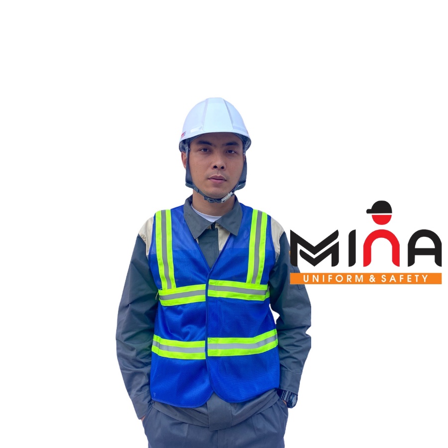 ÁO GHILE LƯỚI NHIỀU PHẢN QUANG CÔNG TRƯỜNG - ÁO BẢO HỘ LAO ĐỘNG