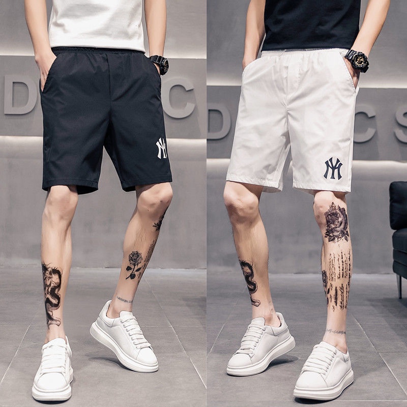 Quần Short Đi Biển Chất Liệu Lụa Lạnh Nhanh Khô Thời Trang Cho Nam