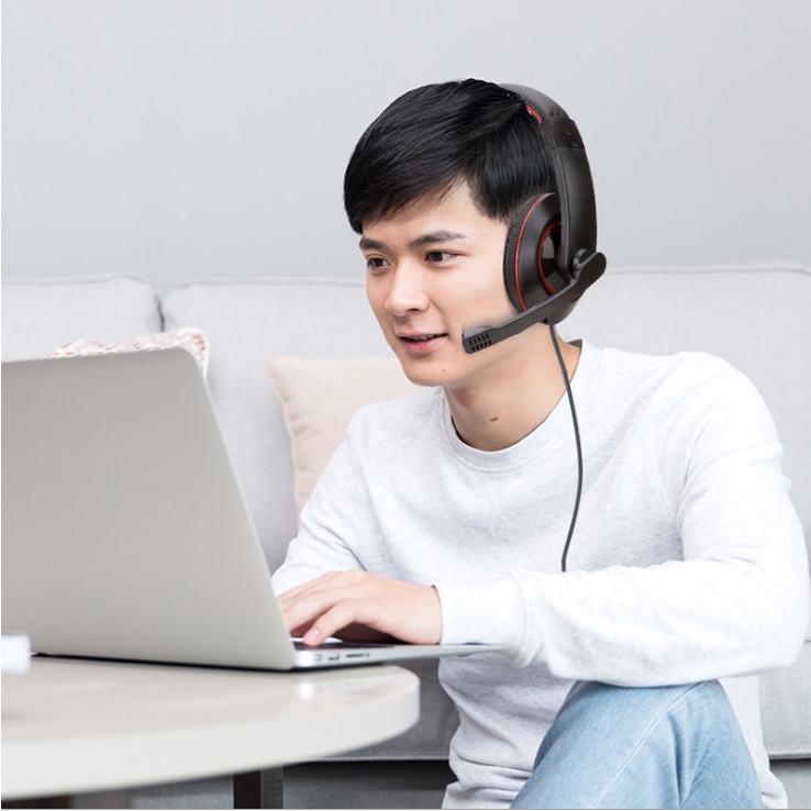[Đầu Cắm USB/ 3.5mm] Tai Nghe Có Dây SOYTO SY722MV Kèm Mic, Phù Hợp Học Online, Chơi Game