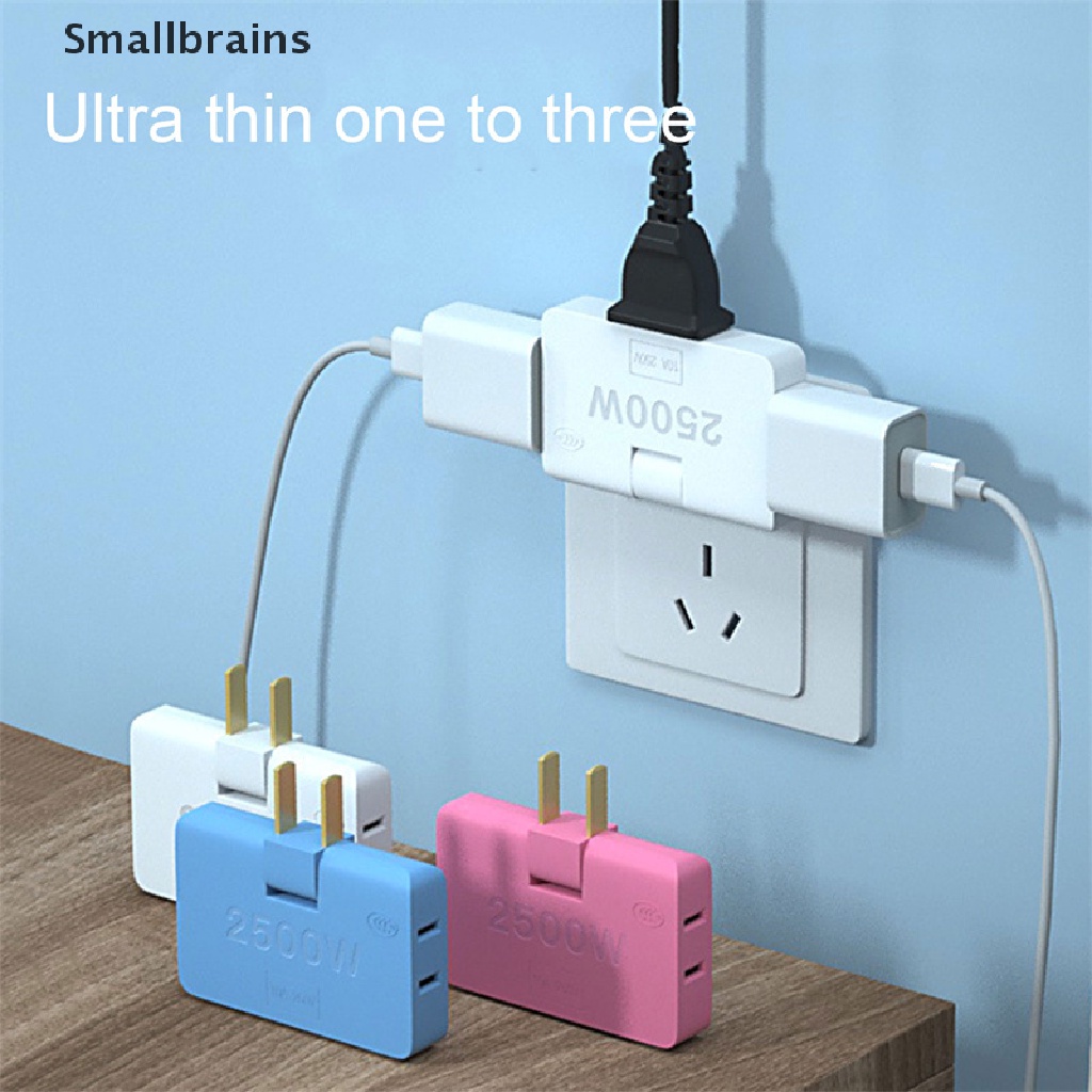 Ổ Cắm Chuyển Đổi Một Trong Ba Góc 180 Độ Mini BR