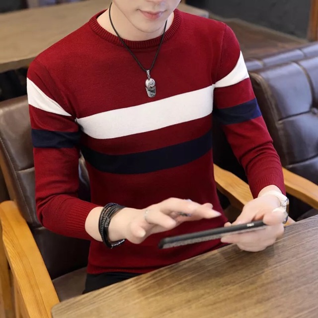 Áo len cổ tròn nam | BigBuy360 - bigbuy360.vn