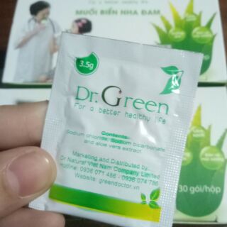 Hộp 30 gói muối dr Green ( chính hãng)