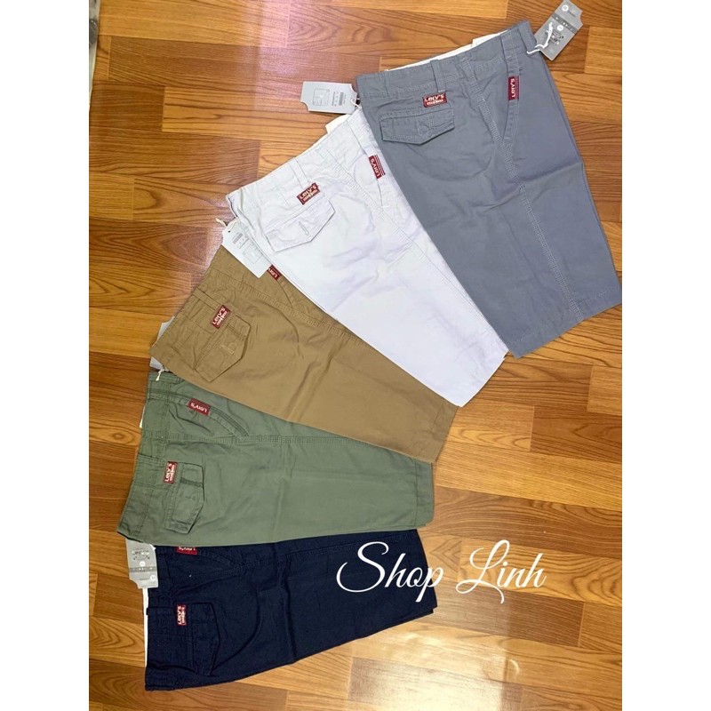 Quần short kaki nam căn bản