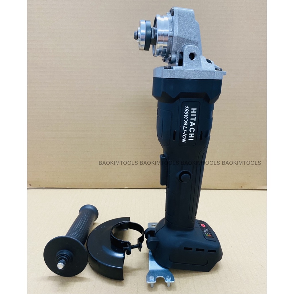 Thân máy mài, máy cắt dùng pin HITACHI - Động cơ không chổi than siêu mạnh mẽ - Có điều chỉnh tốc độ