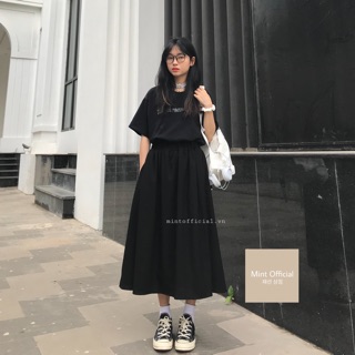 Chân váy vải cotton madebymint