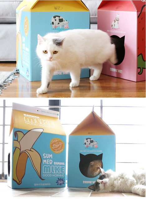 Nhà Cào Móng + Catnip dành cho  63x33x33 cao - ngang - rộng