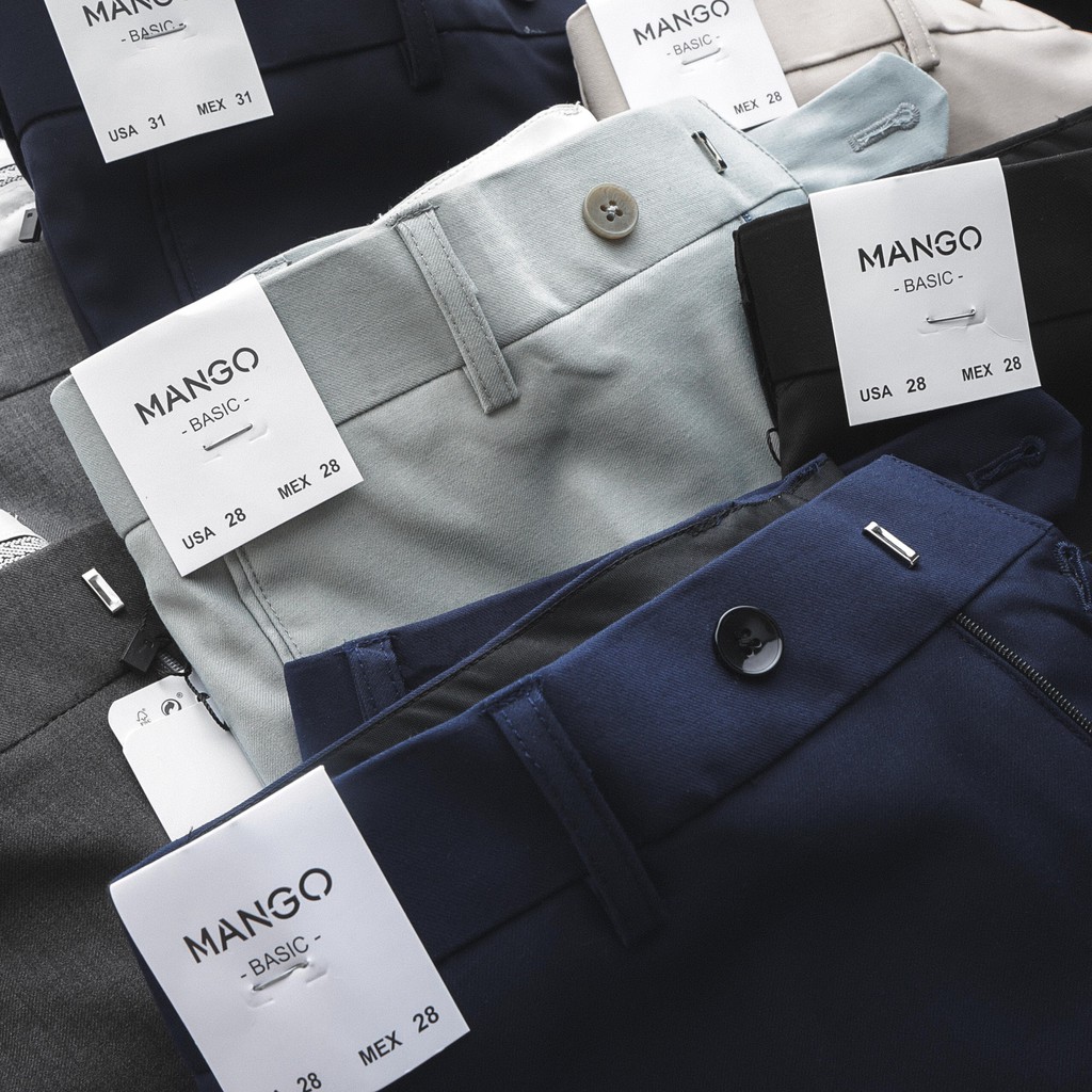 Quần tây âu nam MAN-GO cao cấp hàng Việt Nam xuất khẩu | BigBuy360 - bigbuy360.vn