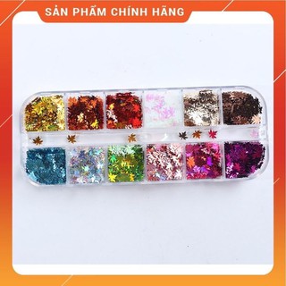 Sét Trang Trí Lá Phong Nail