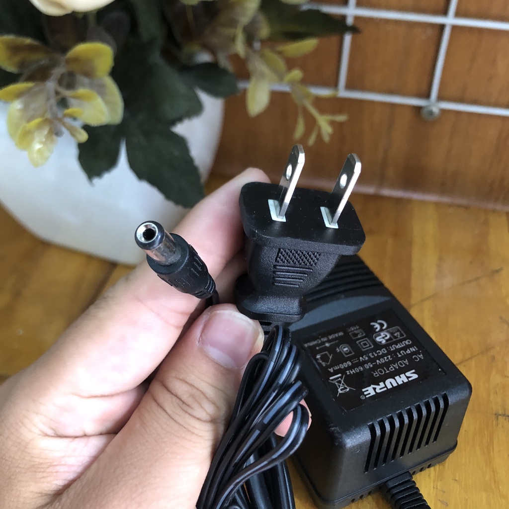 Bộ Nguồn Dành Cho Đầu Thu Micro không dây Shure  - Chuẩn xịn chất lượng Gía Tốt