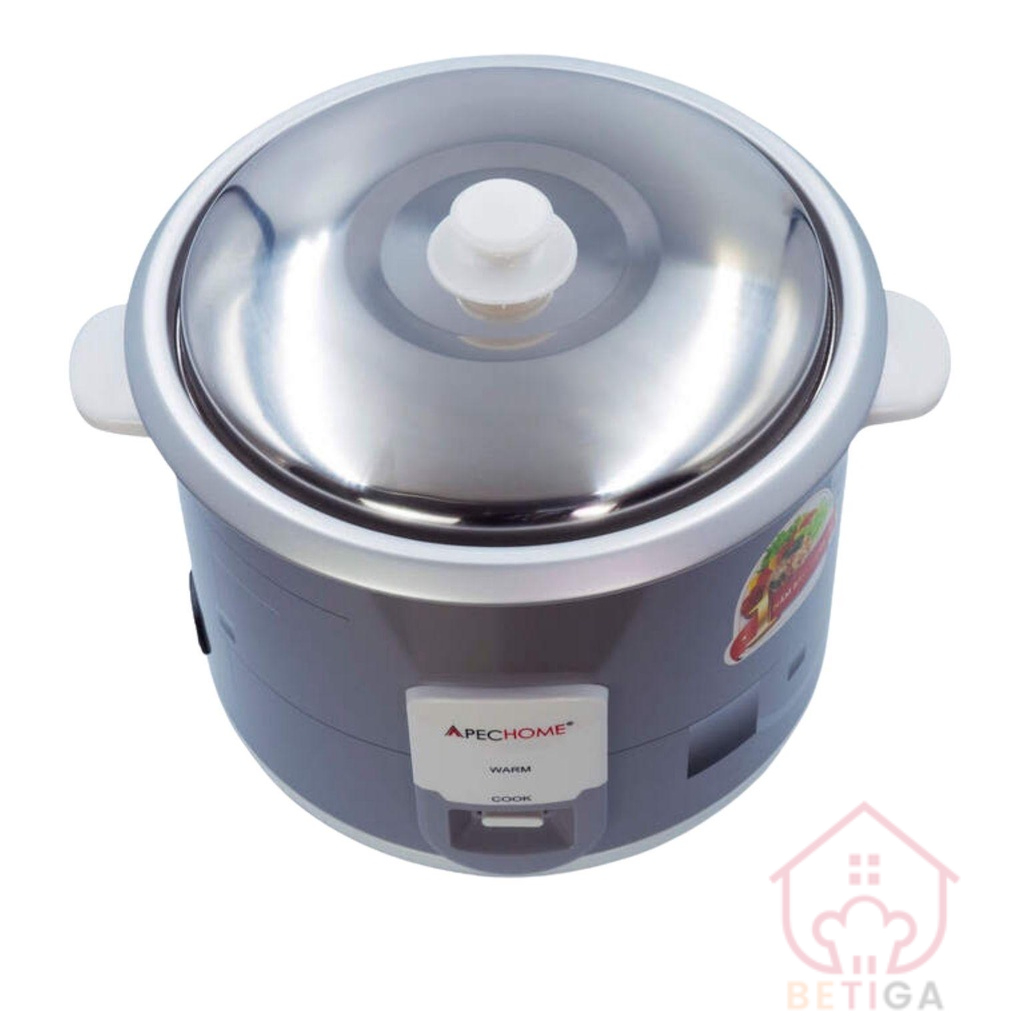 Nồi cơm điện nắp rời Apechome APH-222R 1.8 Lít - Hàng Chính Hãng - Bảo hành 12 tháng