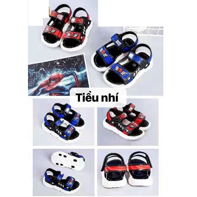 DÉP SANDAL BÉ TRAI ĐẾ CAO SU DẺO (TỪ 1 ĐẾN 3 TUỔI)