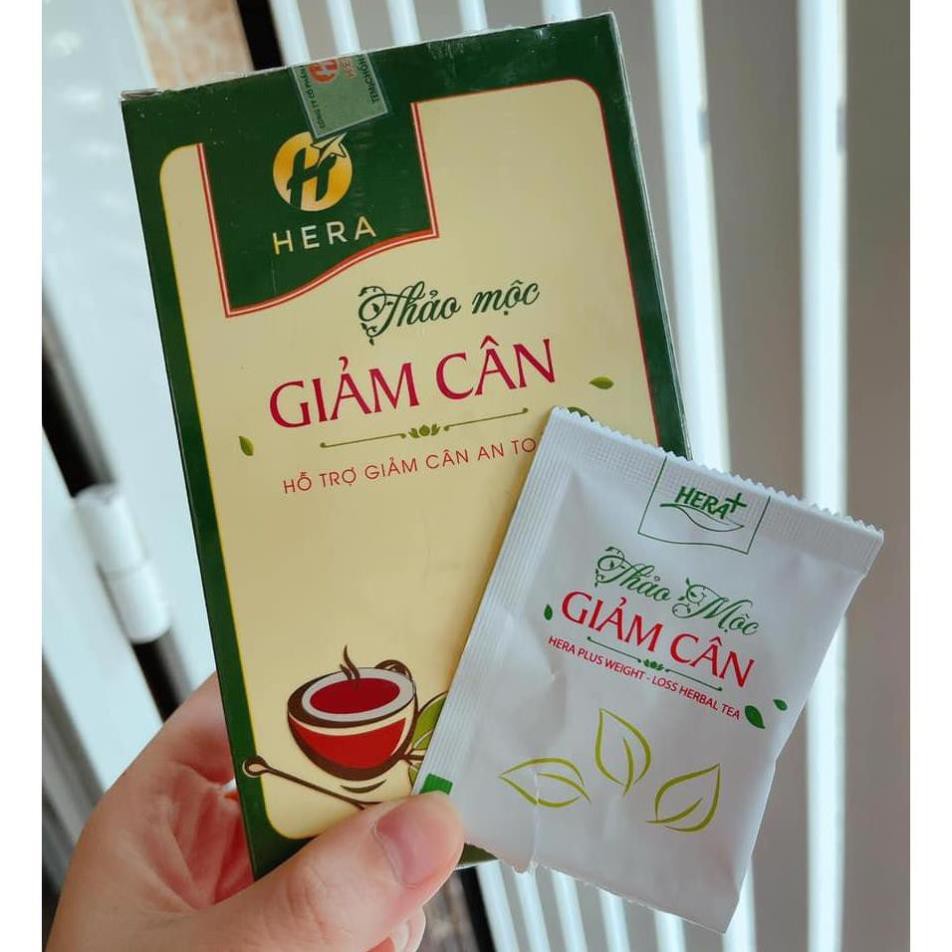 [CHÍNH HÃNG] THẢO MỘC GIẢM CÂN HERA PLUS - Hỗ trợ giảm cân cấp tốc, giảm cân nhanh, an toàn. Hộp 30 viên