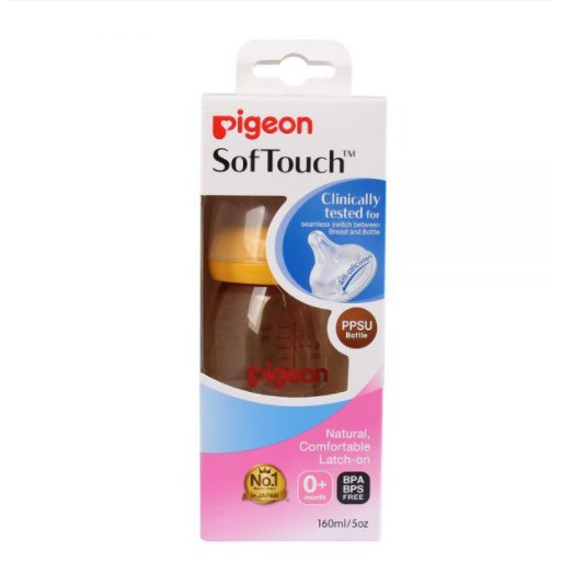 ??SIÊU SALE??Bình Sữa Pigeon Cổ Rộng Cao Cấp 160ml/240ml ?HÀNG NHẬP KHẨU ?