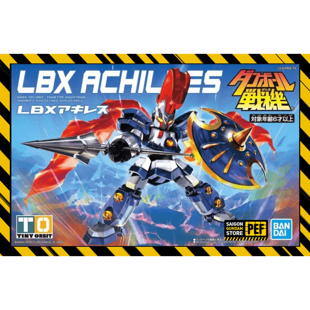 MÔ HÌNH LẮP RÁP BANDAI LBX ACHILLES
