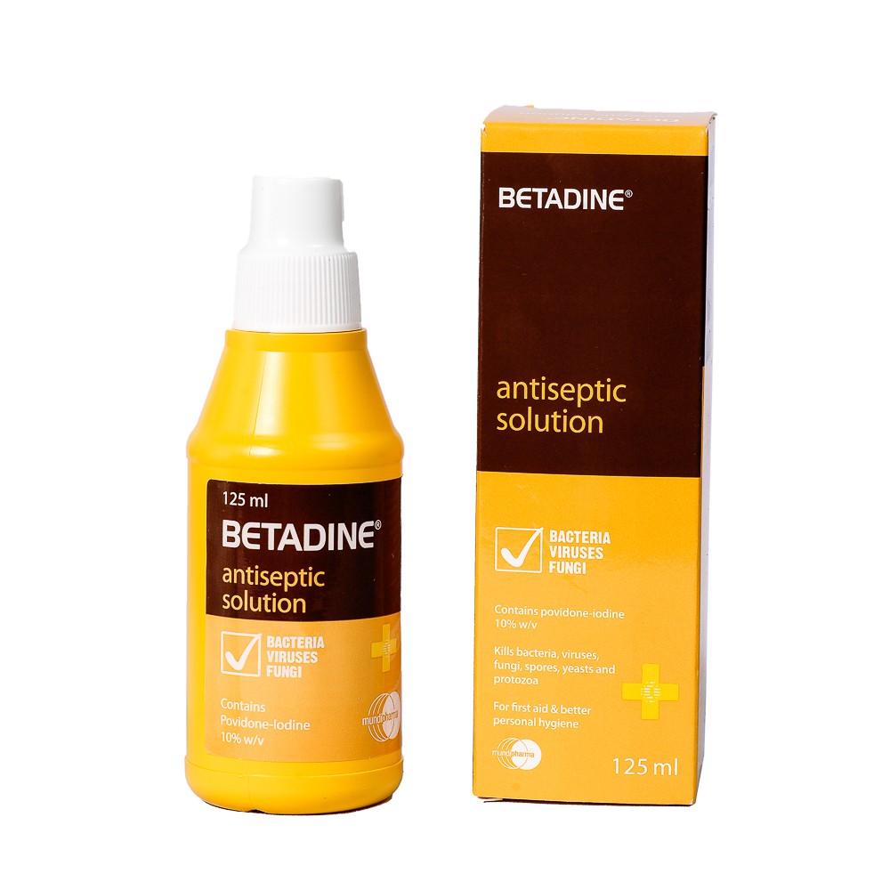 Dung dịch sát khuẩn Betadine 125ml