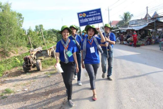 Áo thun Đoàn có size ngoại cỡ cho nam, nữ ( logo thêu) vải tốt nhất | BigBuy360 - bigbuy360.vn