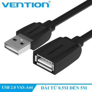 Dây cáp nối dài USB 2.0 chính hãng Vention VAS-A44 dài từ 0.5m đến 5m