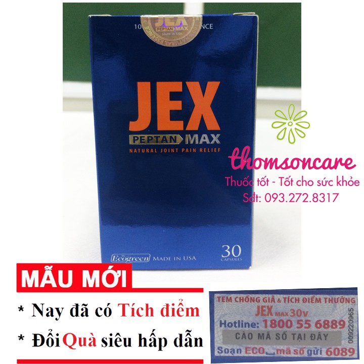Jex max - Viên bổ khớp