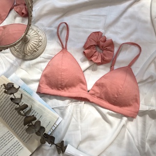 Áo bra Linen hàng thiết kế Handmade