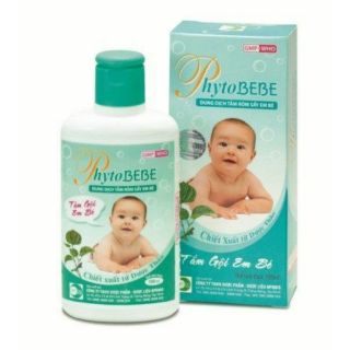 Phyto bebe dược thảo dung dịch tắm em bé ngừa và trị rôm sảy