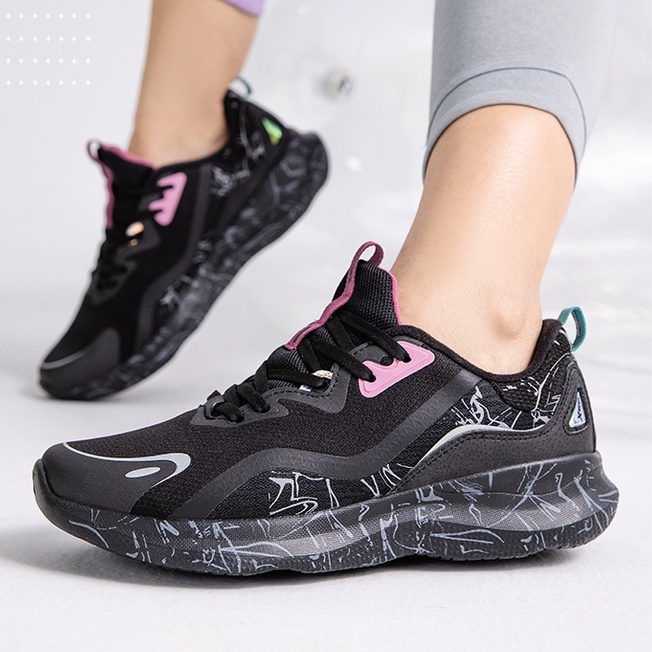 Giày thể thao XTEP đế dày siêu nhẹ thoáng khí thoải mái dành cho nữ