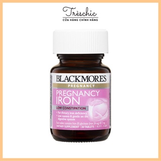 Viên Uống Blackmores Pregnancy Iron (sắt bầu) 30 Viên