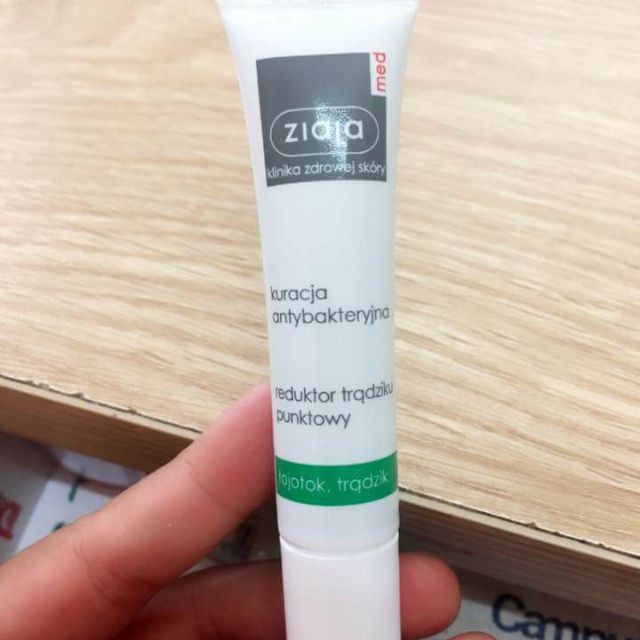 Kem Chấm Mụn Ziaja Med Xanh Ngừa Mụn Xóa Thâm