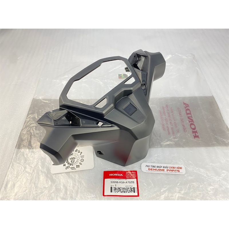 Bợ đồng hồ VARIO CLICK 2018 2021 chính hãng Honda Indo, Ốp tay lái Bàn thờ 53206K59A70ZB / 53280-K59-A70ZA