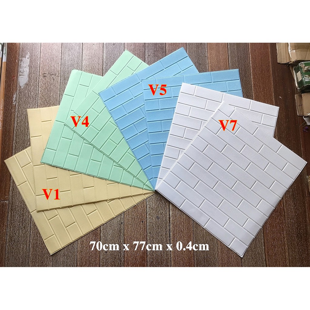 (Quận 12) Xốp gạch vân trơn dày 4mm