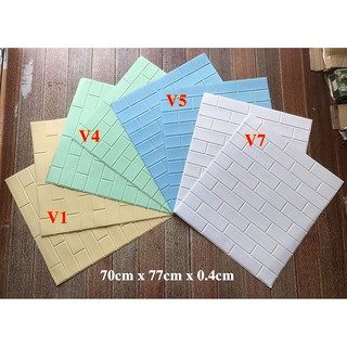 Xốp gạch vân trơn dày 4mm
