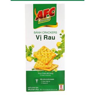 AFC BÁNH CRACKER VỊ RAU/LÚA MÌ/TẢO BIỂN/STEAK 200G