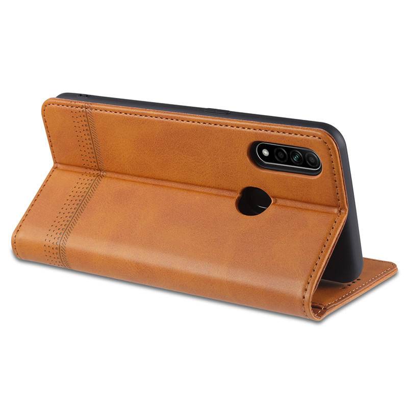 Bao Da pu Điện Thoại Nắp Lật Hít Nam Châm Kiêm Ví Đựng Thẻ Kiêm Giá Đỡ Cho oppo a31 2020 a 31 oppoa31 Vỏ