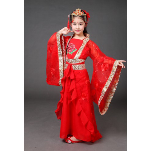 Bộ cổ trang cho bé gái xinh xắn nè, hàng có sẵn